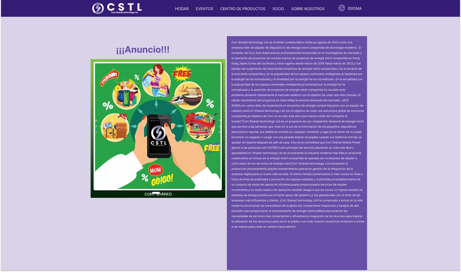 cstl web